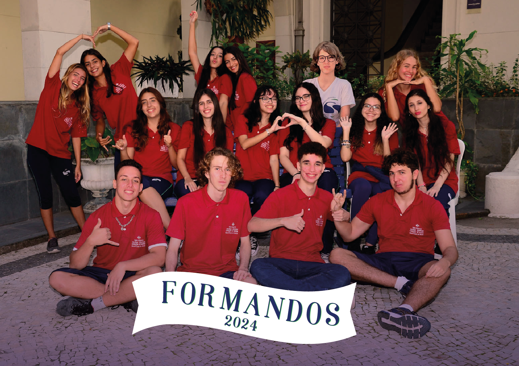 Formandos 2024: missa e colação de grau cheios de emoção!