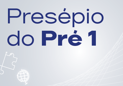 Pré- I monta o presépio e apresenta-se com música natalina na capela