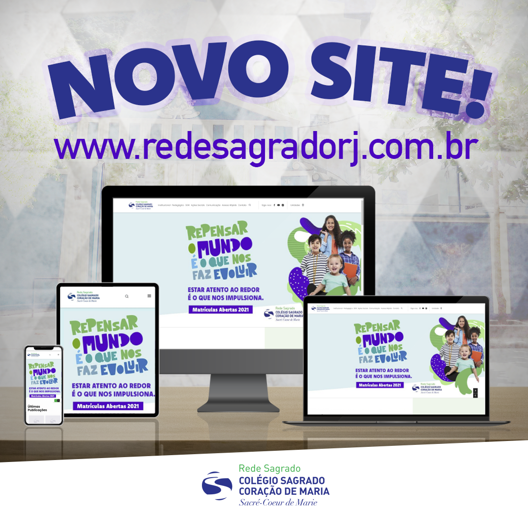 Rede Sagrado lança novo site!