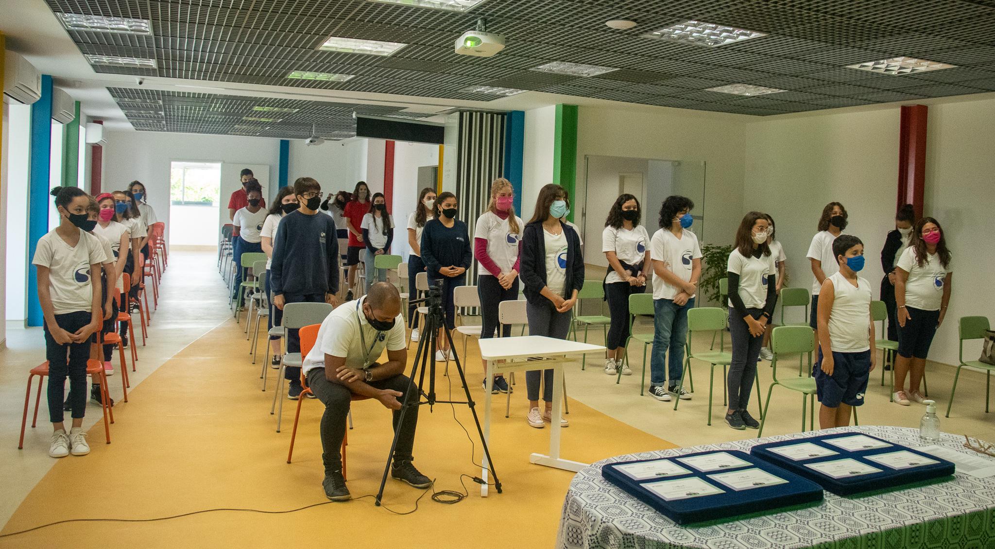 Cerimônia de Posse dos Representantes de Turma anima a segunda-feira no Colégio Sagrado Coração de Maria.