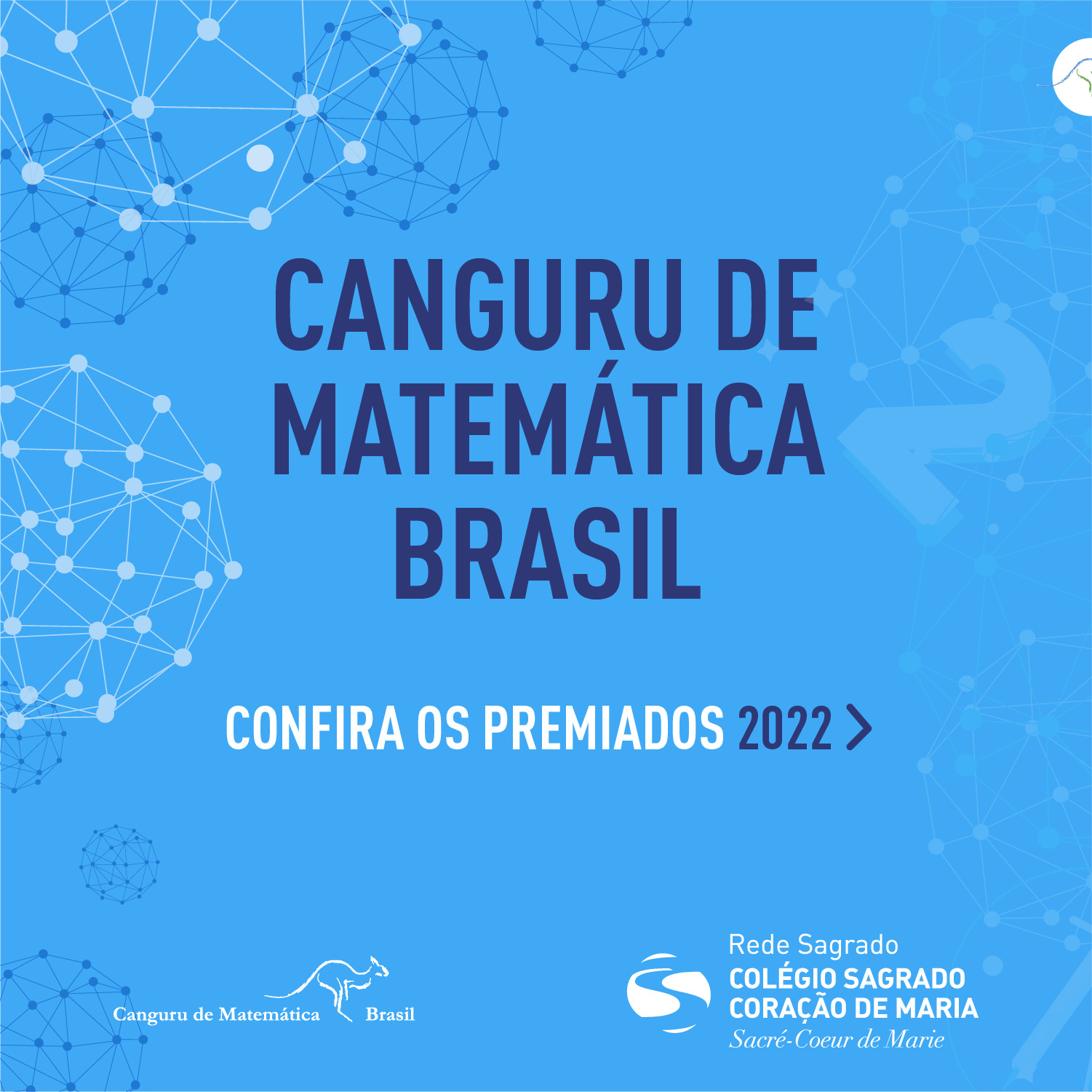 Confira os alunos do Sagrado RJ que foram premiados no concurso Canguru de Matemática Brasil