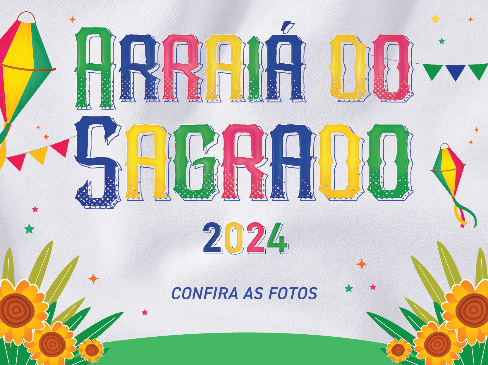 Arraiá do Sagrado 2024 anima o público com muita festa e diversão