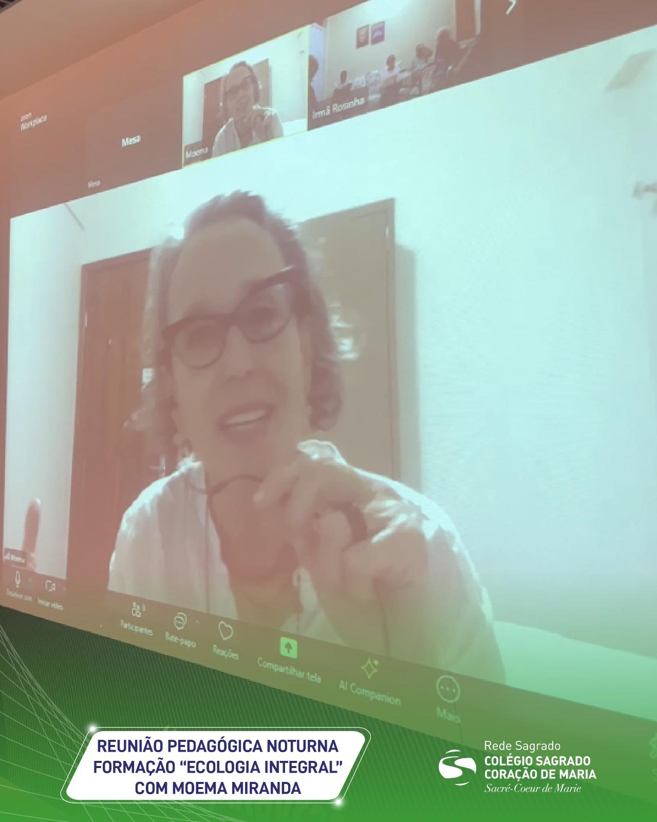 Reunião Pedagógica Noturna com Formação sobre Ecologia Integral