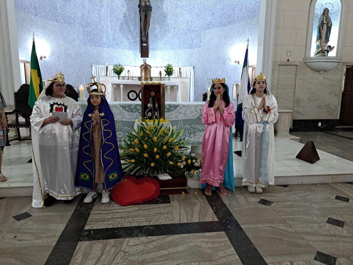 Coroação de Maria homenageou Nossa Senhora Aparecida