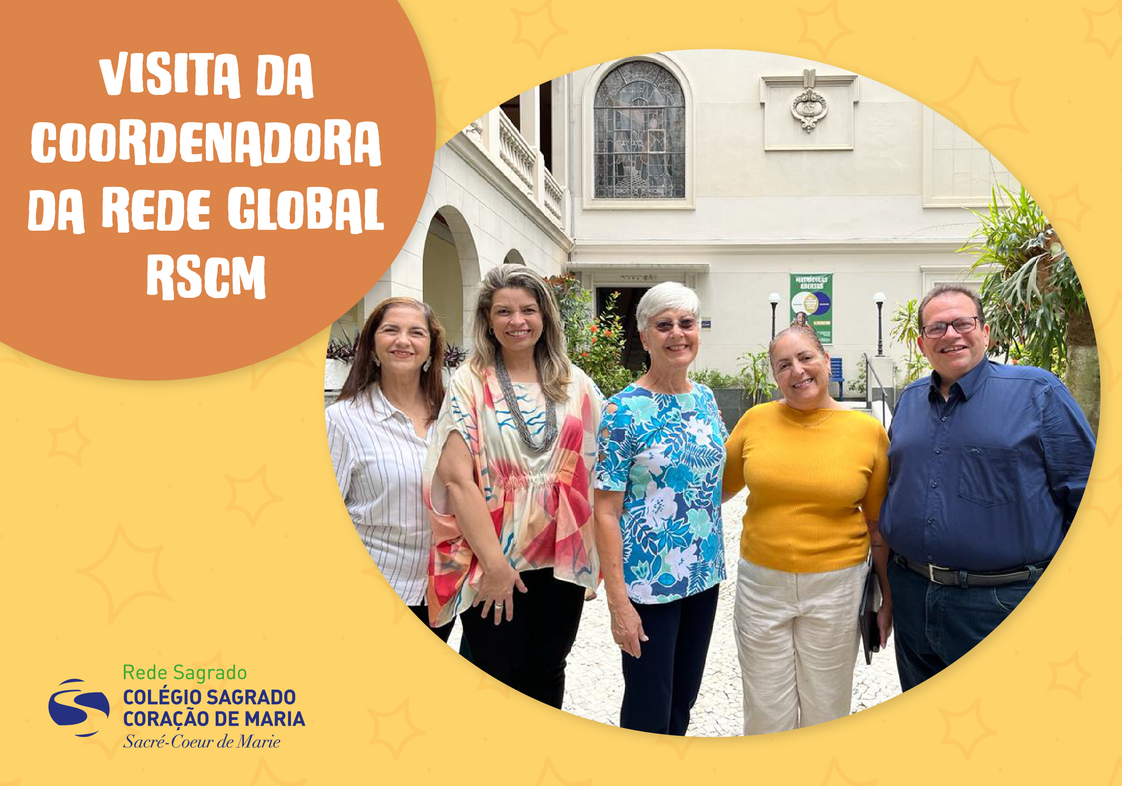 Visita da Coordenadora da Rede Global de Escolas RSCM e de representantes do CAEP