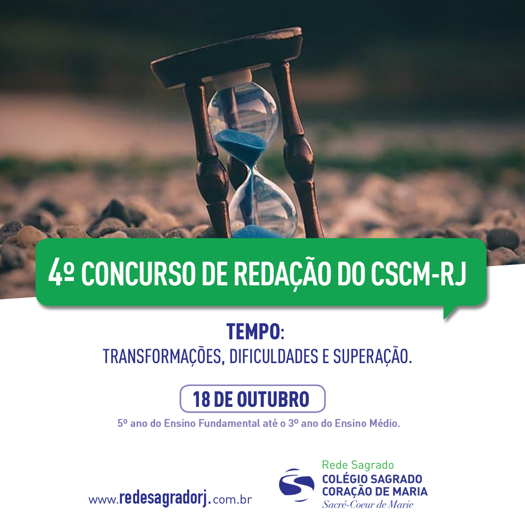 EDITAL do  4º Concurso de Redação Colégio Sagrado Coração de Maria – RJ