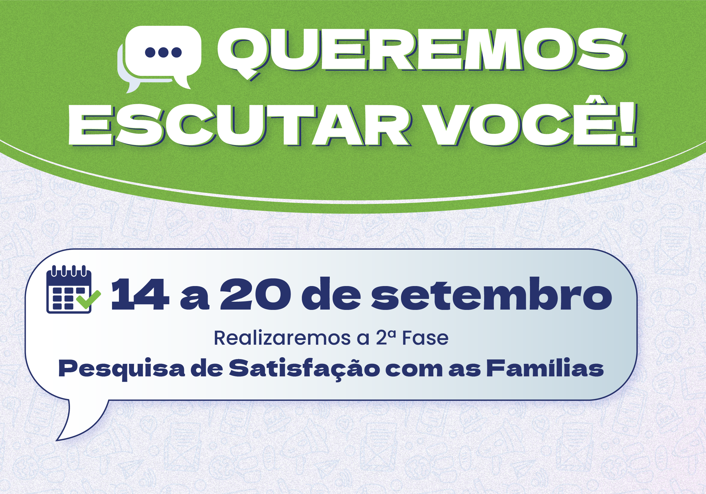 Você já se perguntou como a escola transforma as percepções das famílias em informações que ajudam a orientar melhorias?